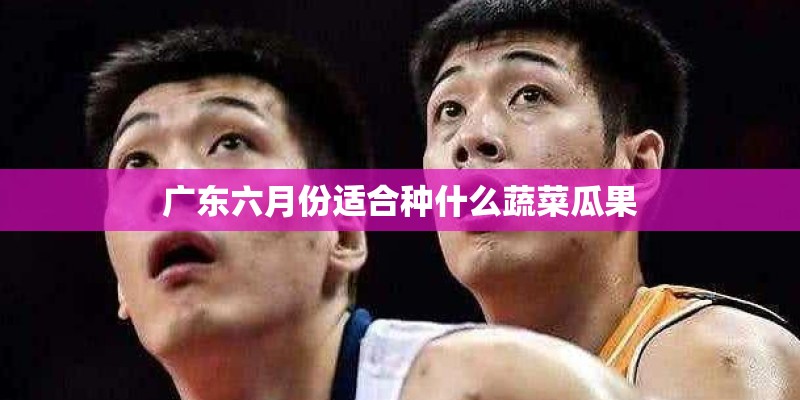 广东六月份适合种什么蔬菜瓜果