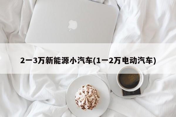 2一3万新能源小汽车(1一2万电动汽车)